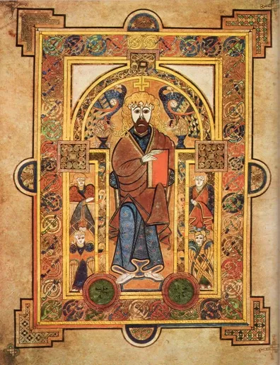 detail from the Book of Kells