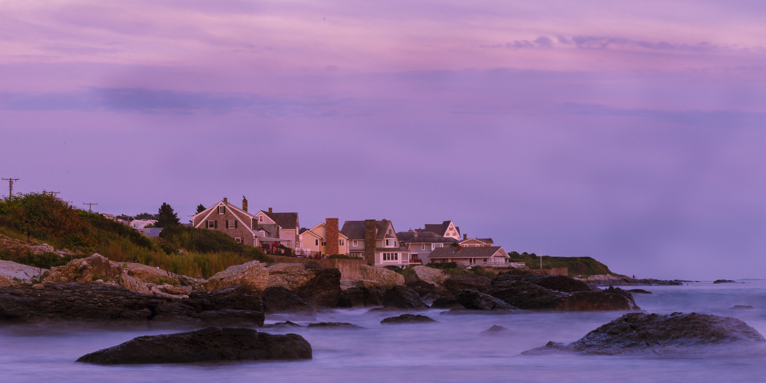 Sunset at Newport, Rhode Island by Bonnie Fitzpatrick