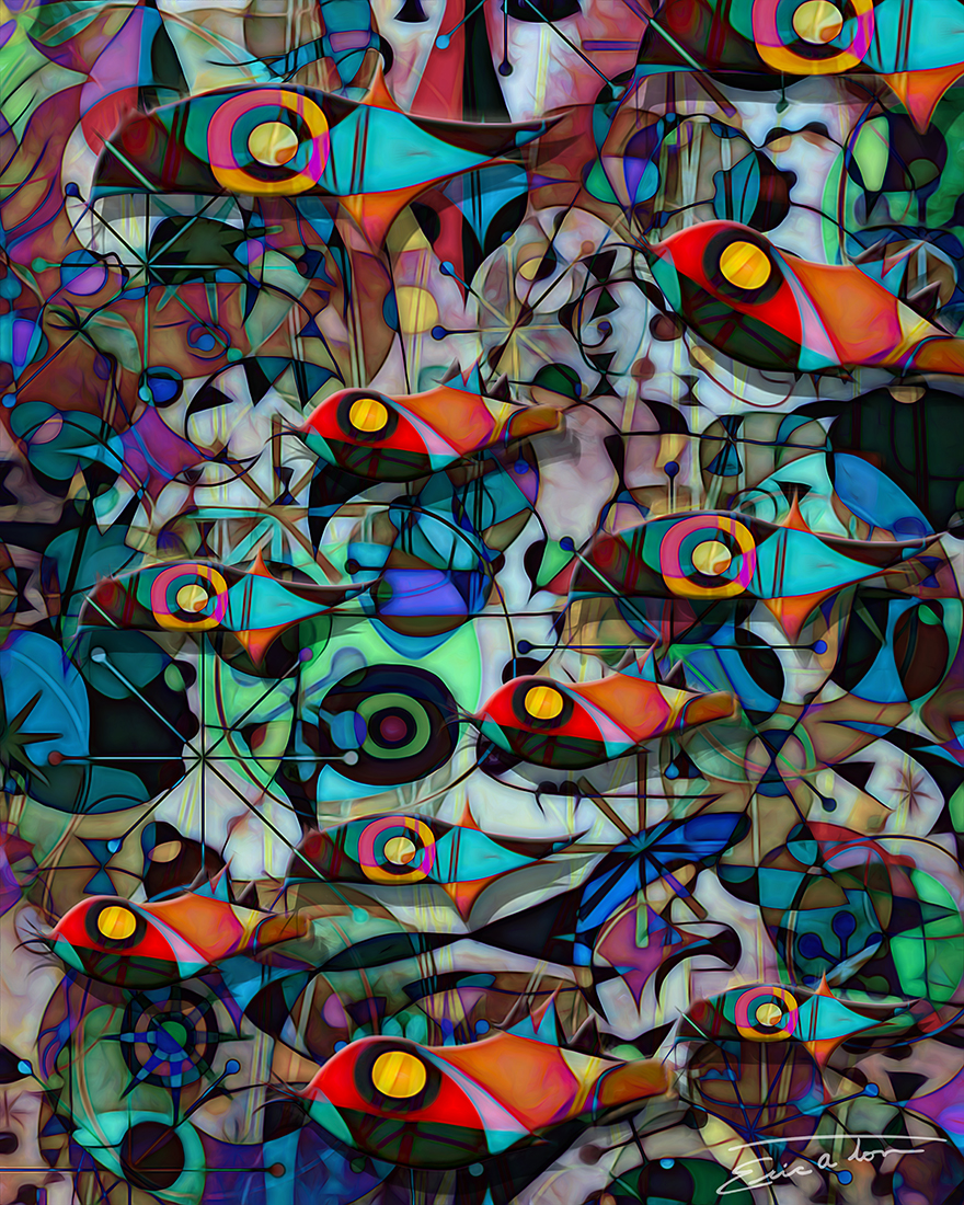 Surrealist's Fish Tank by Eric Ton