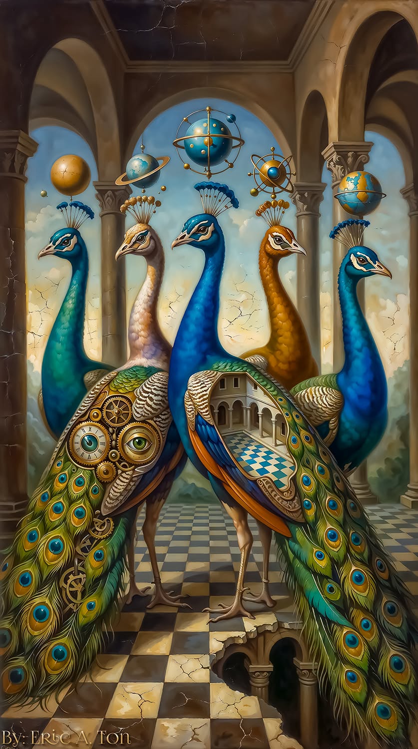 The Peacocks by Eric Ton