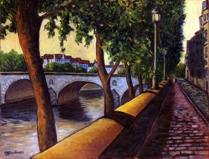 Nancy Rawlinson - "Matîn, Ile Saint-Louis"