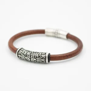 Montana Leather Designs - "Astoria" Leather Bracelet